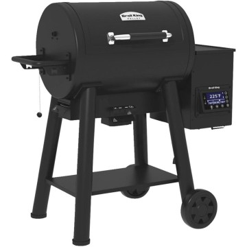 Гриль пеллетный Broil King Краун 400 (Crown 400), чёрный