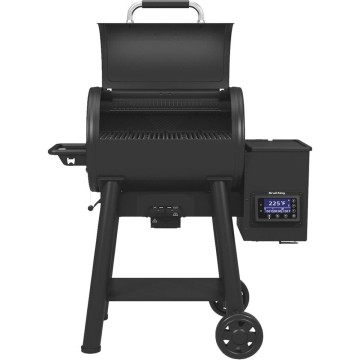 Гриль пеллетный Broil King Краун 400 (Crown 400), чёрный