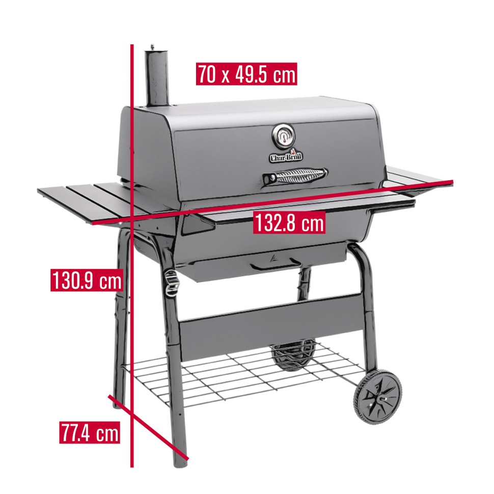 Угольный гриль Char-Broil Charcoal L в Сочи в Сочи