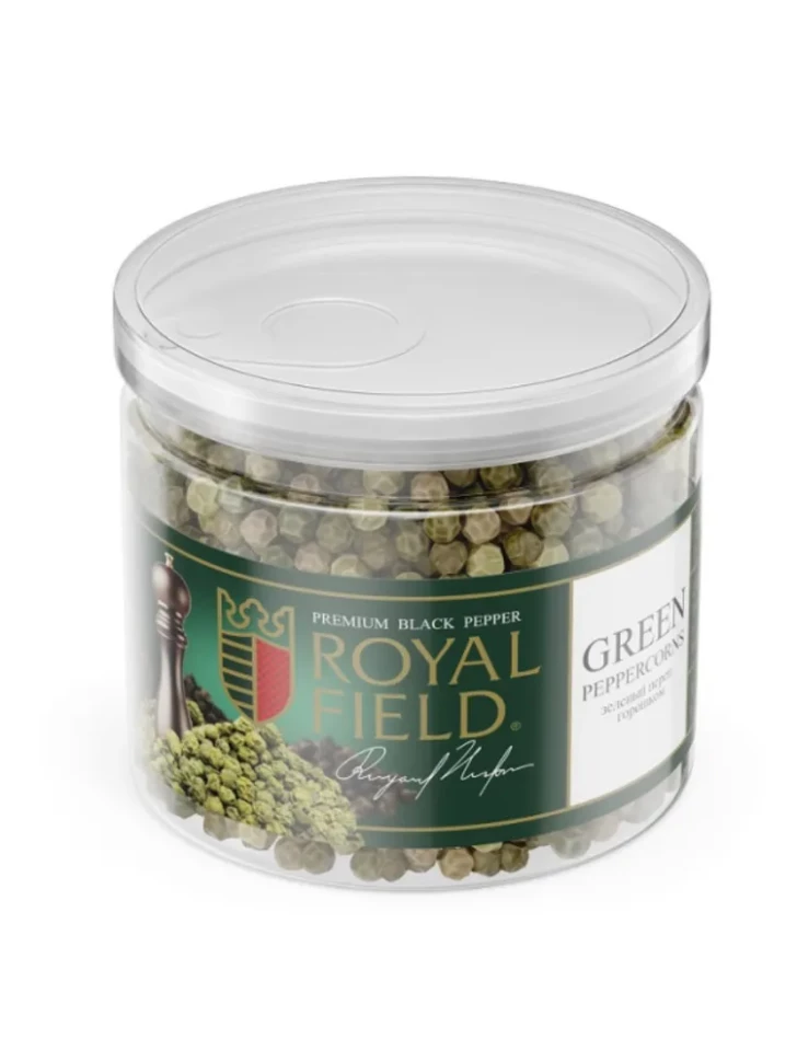 Перец зеленый горошком "ROYAL FIELD", 40 гр.  