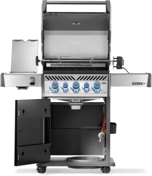 Газовый гриль Napoleon, Роуг ПРО-С 425 (Rogue PRO-S 425) (черный, с ИК горелкой 3/3, задней горелкой и вертелом в комплекте)